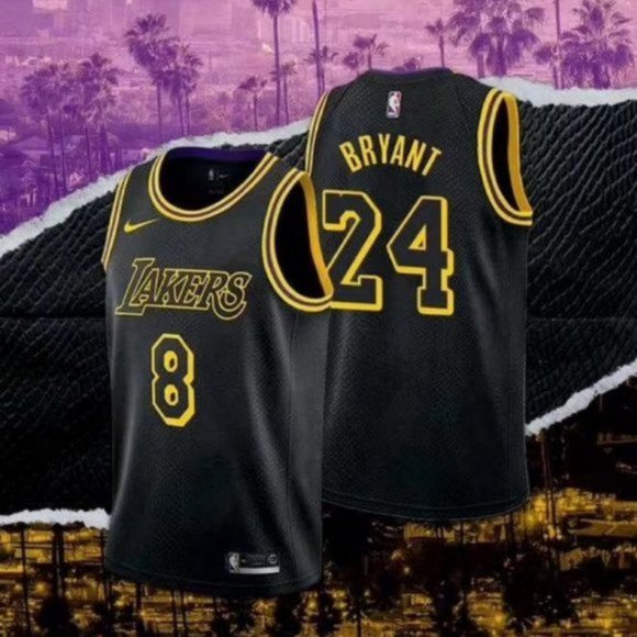 kobe black jersey 24